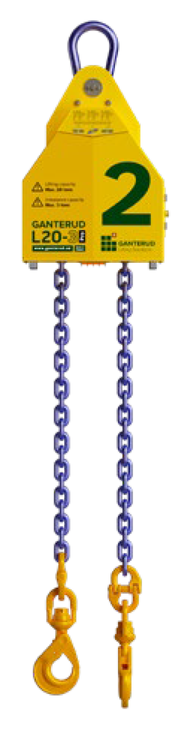 Levage et retournement automatique : Ganterud L20-3 Pro