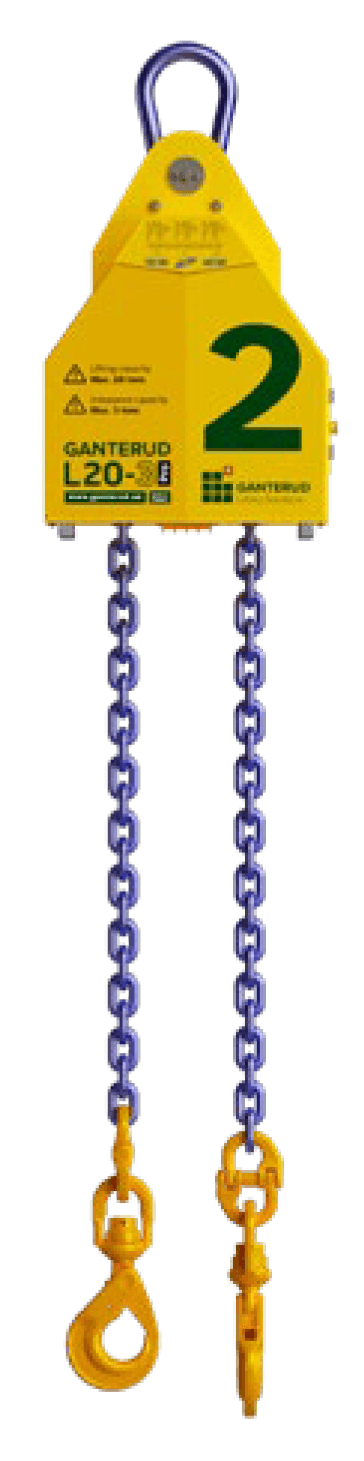 Levage et retournement automatique : Ganterud L20-3 Pro